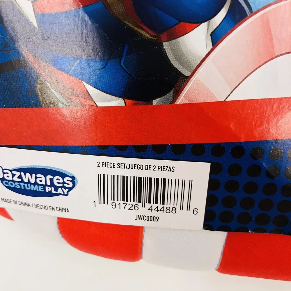 Rubie's Marvel Universe Captain America Boy's Costume Size 2T Toddler Cosplay
